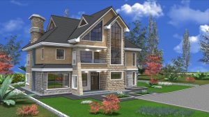 5 BR Maisonette House Designs