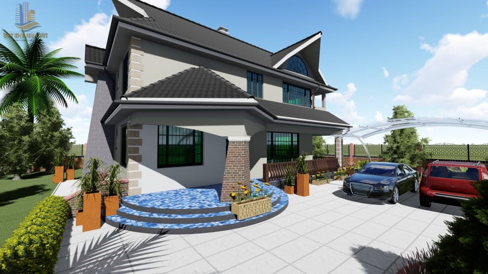 6bedroom maisonette drawings in kenya