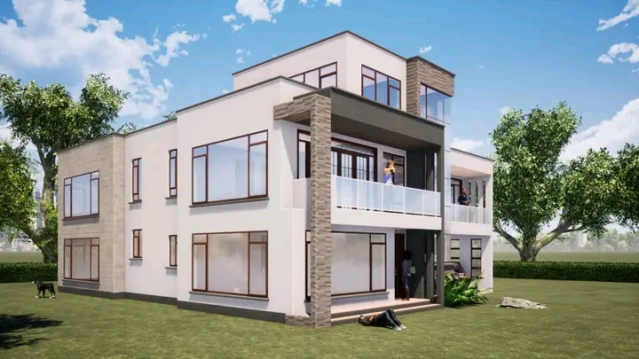 5 Bedroom Maisonette Design in Kenya