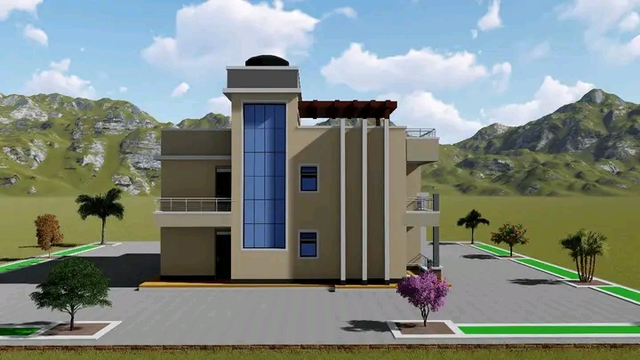 5 Bedroom Maisonette House Plans in Kenya