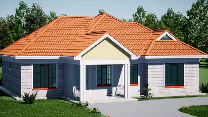 3 Bedroom Bungalow House Drawings