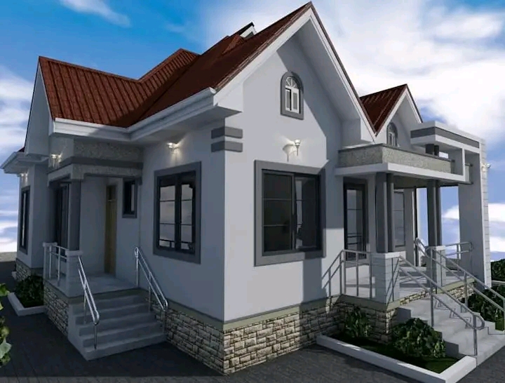 4 Bedroom Bungalow House Design