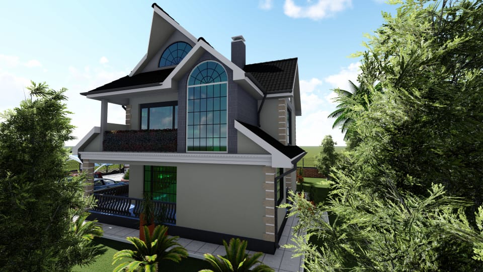 4BR Maisonette Designs in Kenya