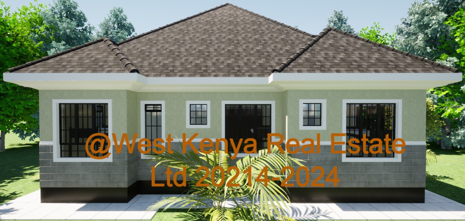 3-Bedroom Bungalow House Design