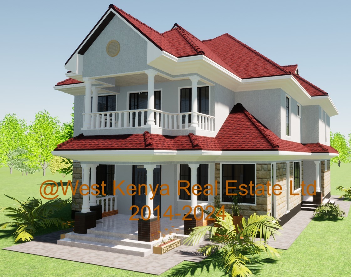 4-Bedroom Maisonette House Design in Kenya with DSQ